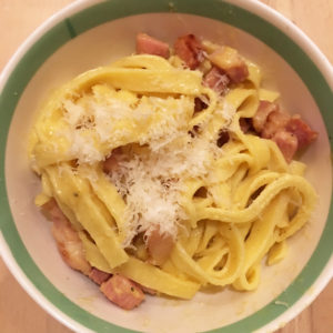 Spagetti Carbonara alla Mr. Po