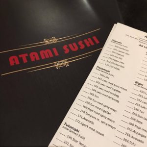 Atamisushimenycard