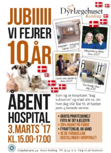 Dyrlægehuset 10 års jubilæum