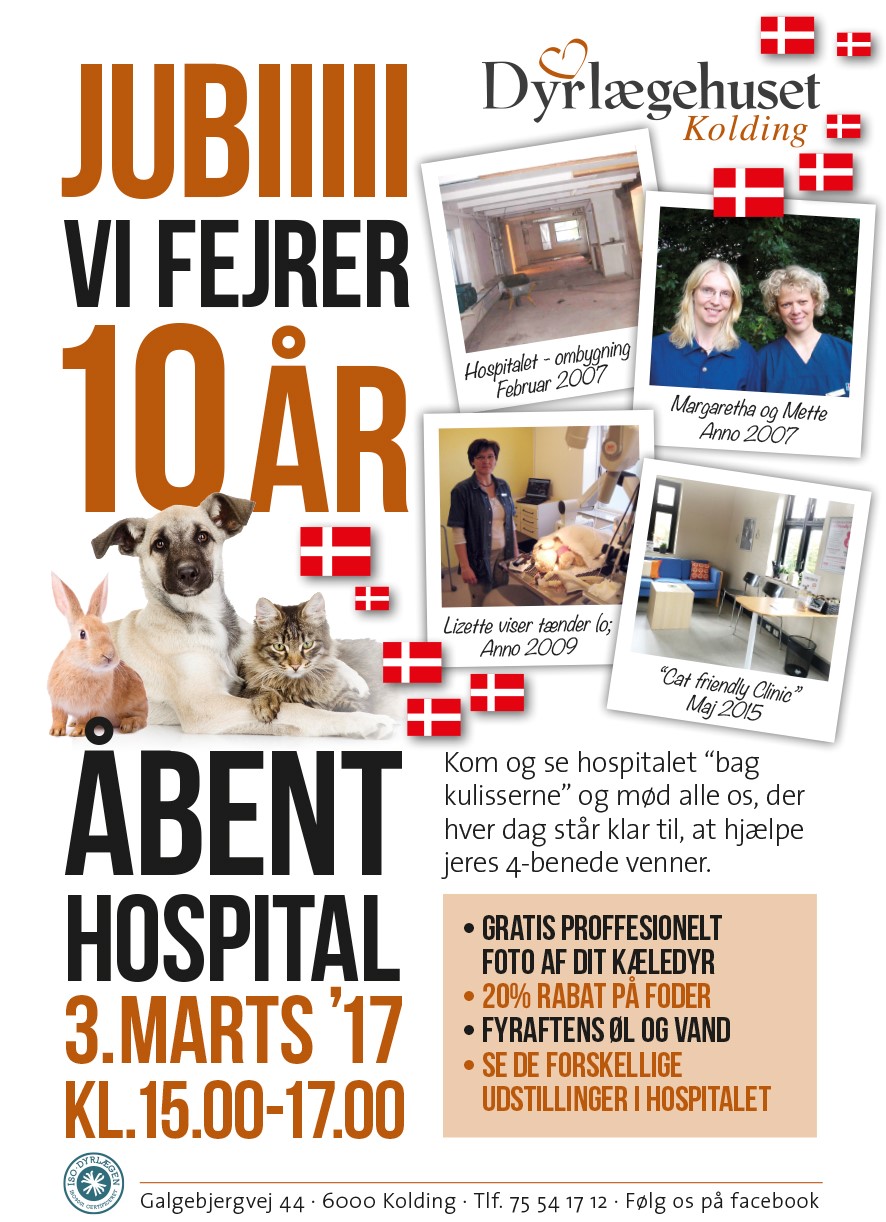 Dyrlægehuset 10 års jubilæum